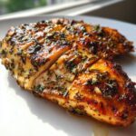 Mediterranean Herb Crusted Grilled Chicken