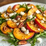 Millionaire Peach Salad – The Summer Side Dish That Stuns