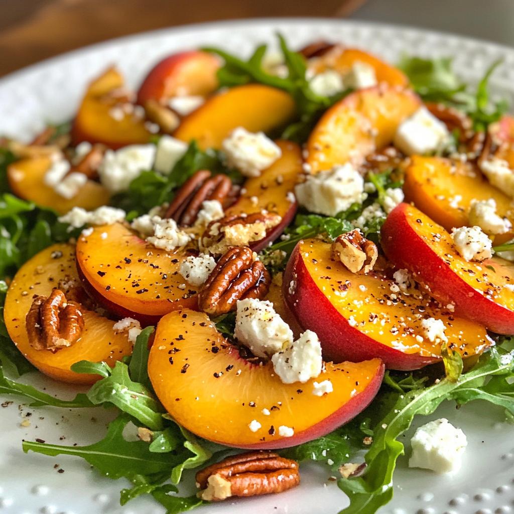 Millionaire Peach Salad – The Summer Side Dish That Stuns
