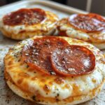 Mini DIY Italian Lunchables Pizza