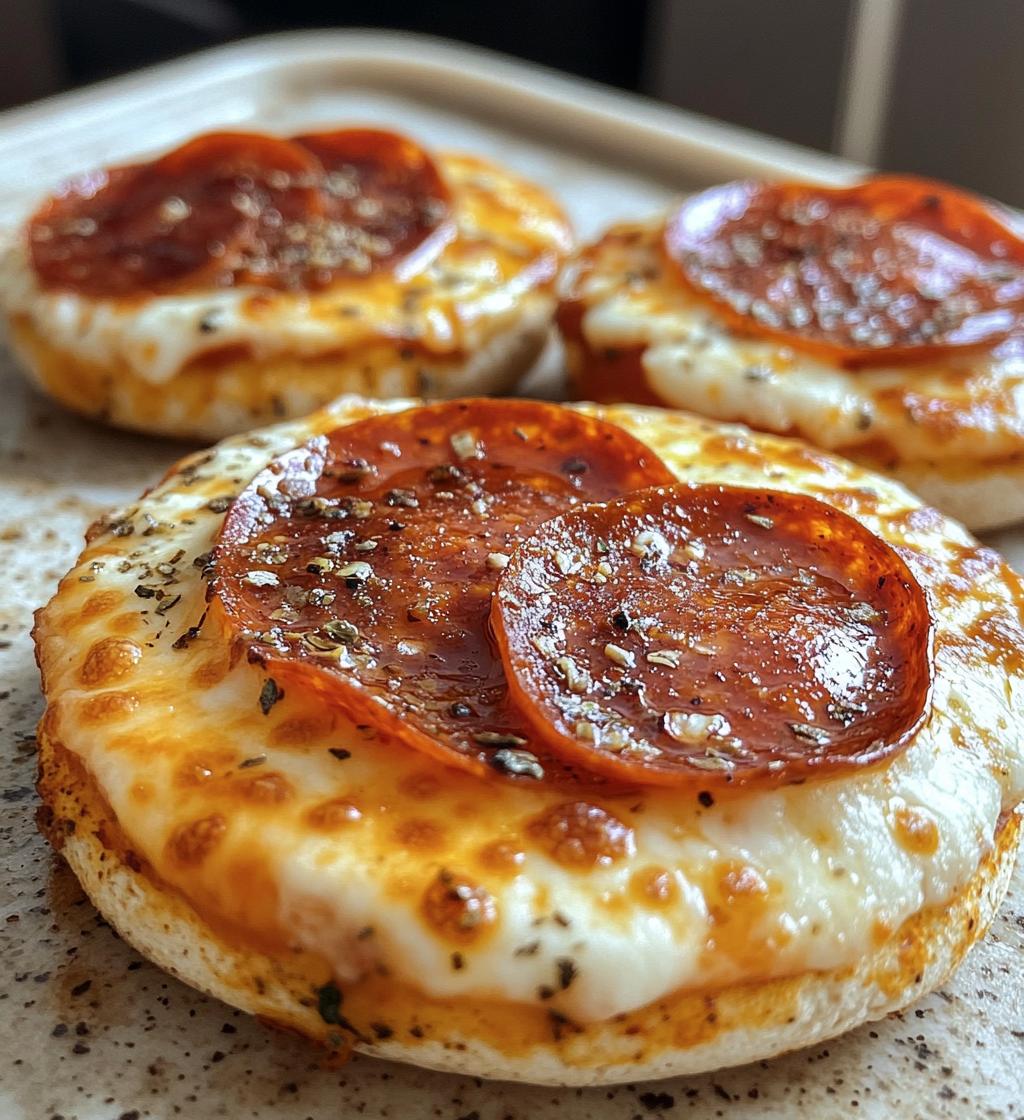 Mini DIY Italian Lunchables Pizza