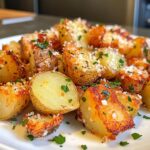 Mouthwatering Crispy Parmesan Potatoes You Must Try