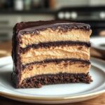 No-Bake Chocolate Peanut Butter Cake