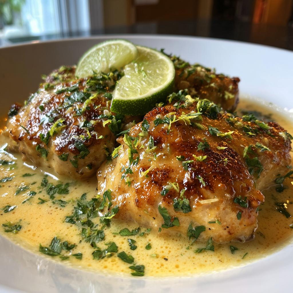 ​​​​​​​​​​​​​​​One Pan Coconut Lime Chicken Recipe