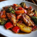 One-Pan Honey Garlic Chicken and Veggies