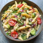 Pasta Salad with Yogurt Dressing