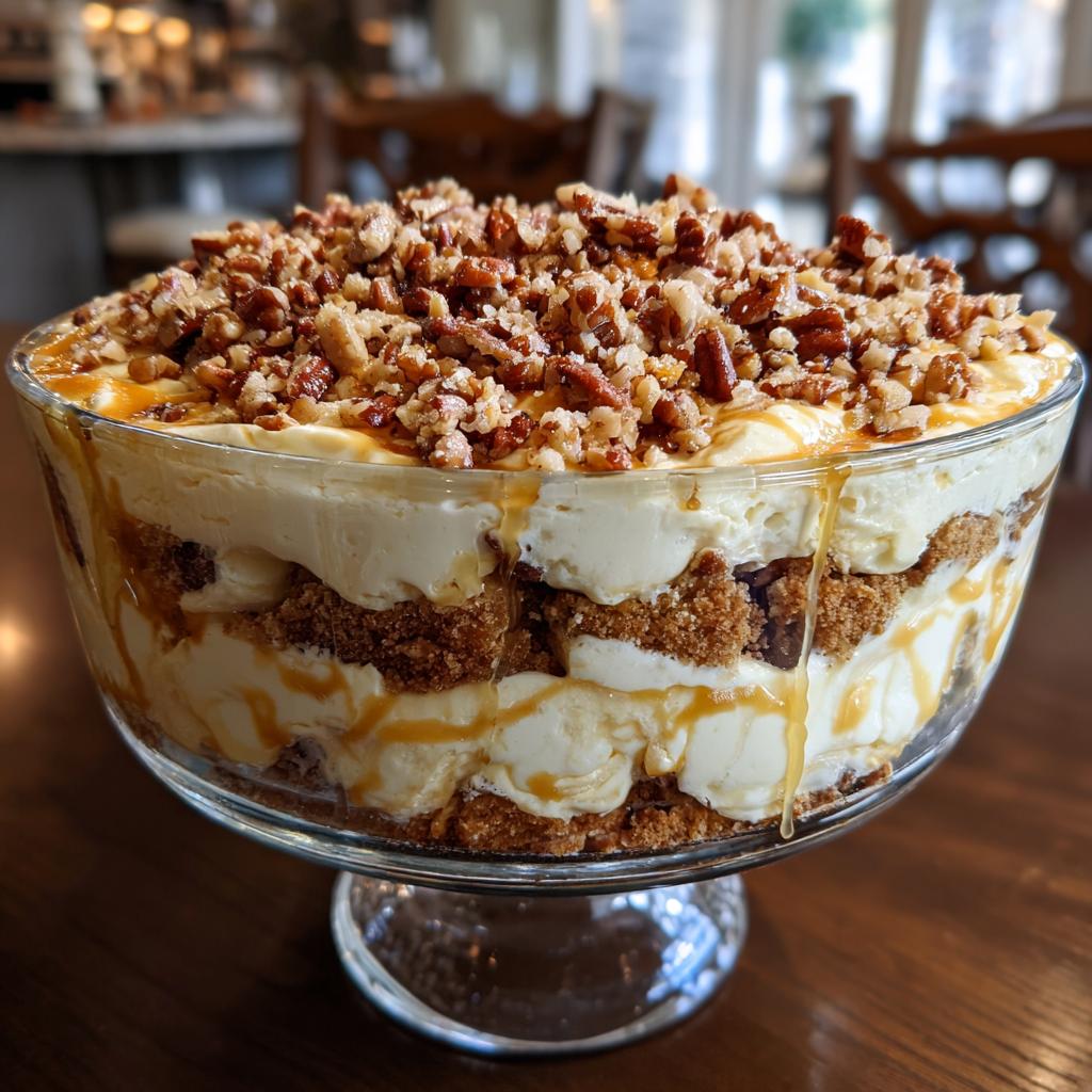 Pecan Pie Cheesecake Trifle