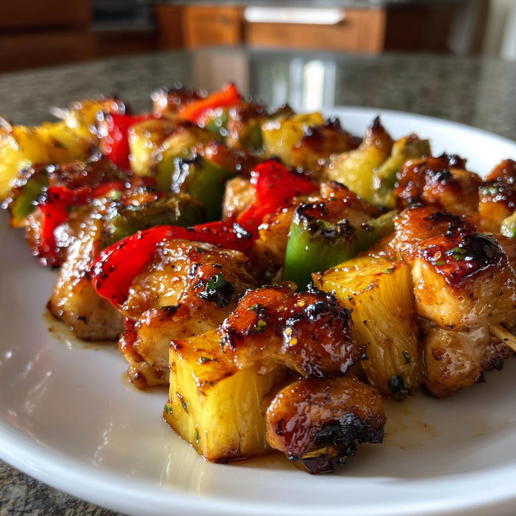 Pineapple Chicken Kabobs Recipe: Easy Grilled Summer Dinner