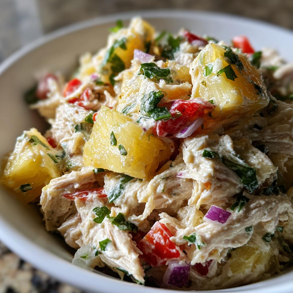 Pineapple Chicken Salad - detail 1