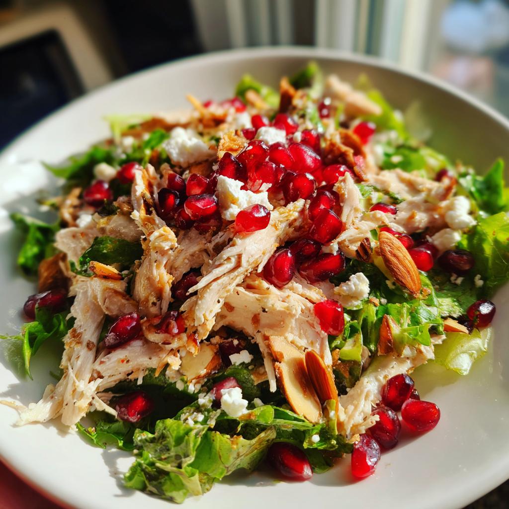 Pomegranate Chicken Salad - detail 1