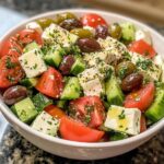 Refreshing Greek Farmer's Salad with Feta and Olives