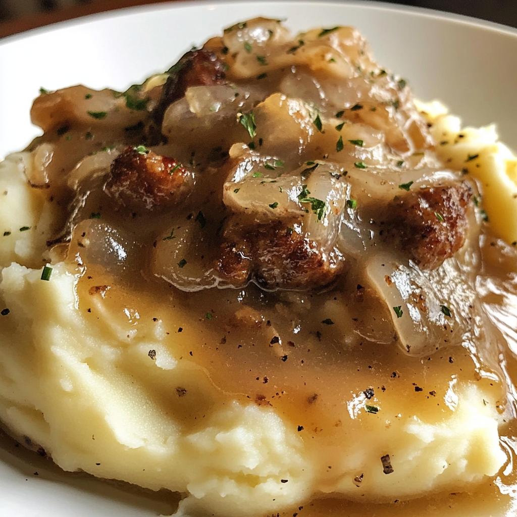Sausage Onion Gravy Recipe