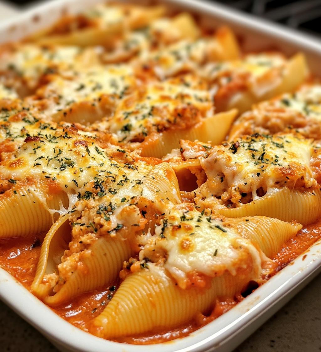 Seafood Stuffed Shells