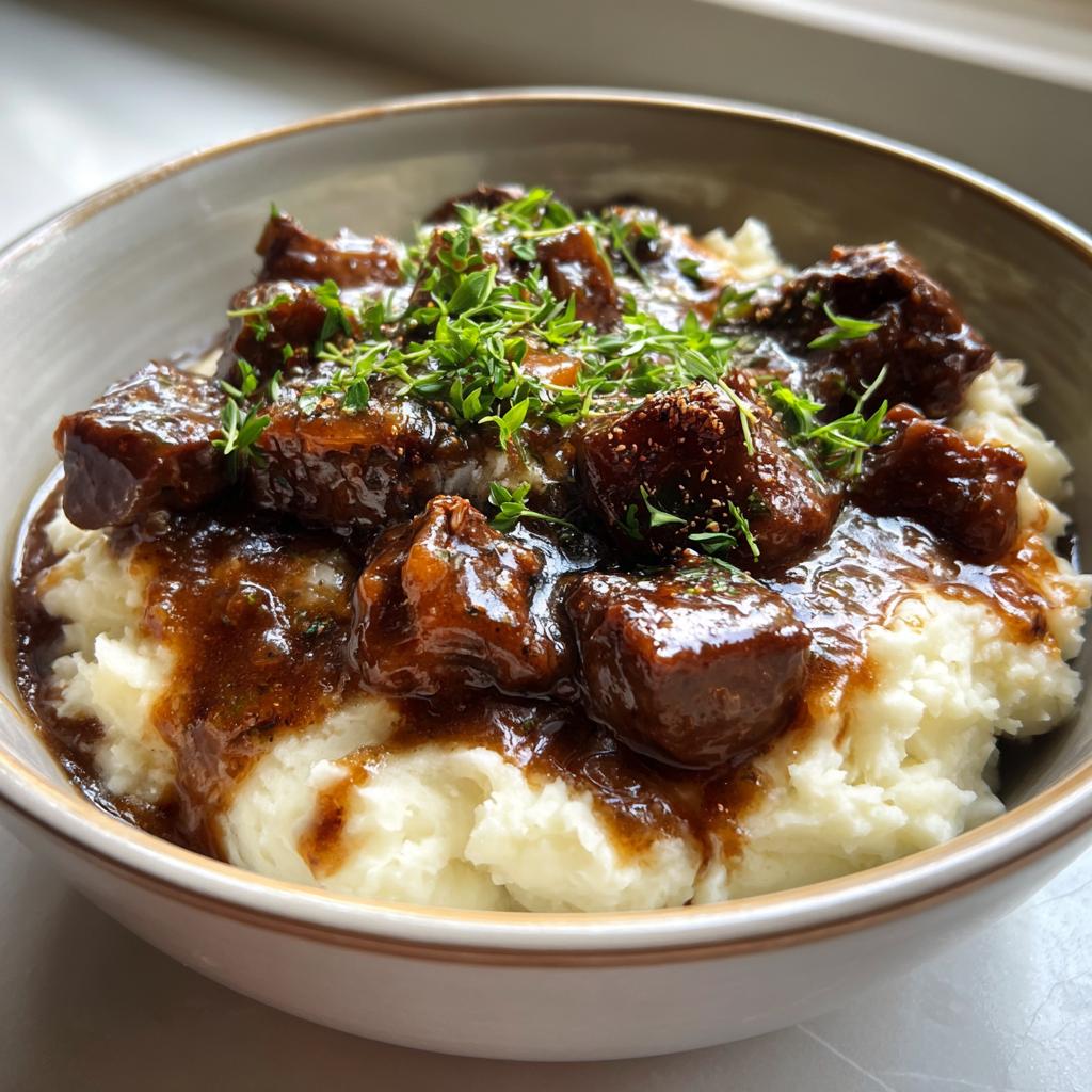 Slow Cooker Beef Manhattan Recipe for Easy Comfort Food - detail 1