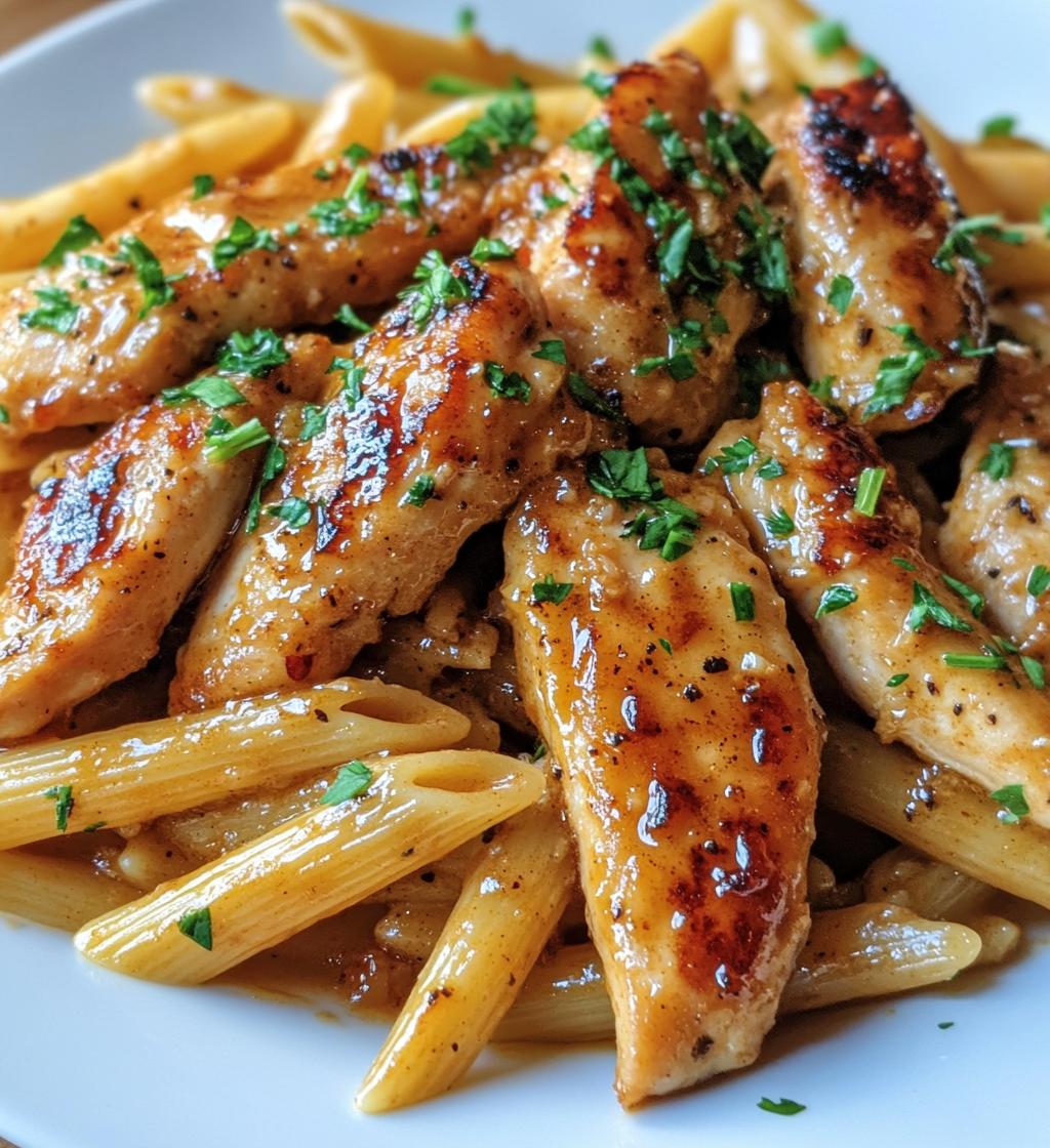 Spicy Cajun Honey Butter Chicken & Pasta - detail 1