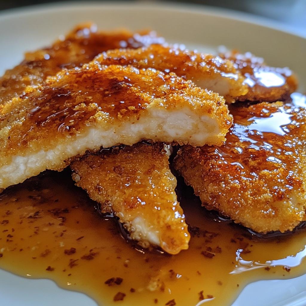 Spicy Honey Chicken Cutlets