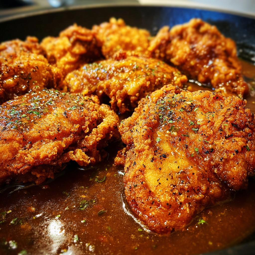 Spicy Southern Chicken & Gravy
