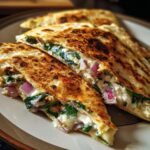 Spinach and Feta Quesadillas (20 minutes)