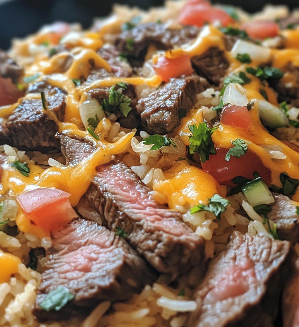 Steak Queso Rice: A Flavorful Recipe