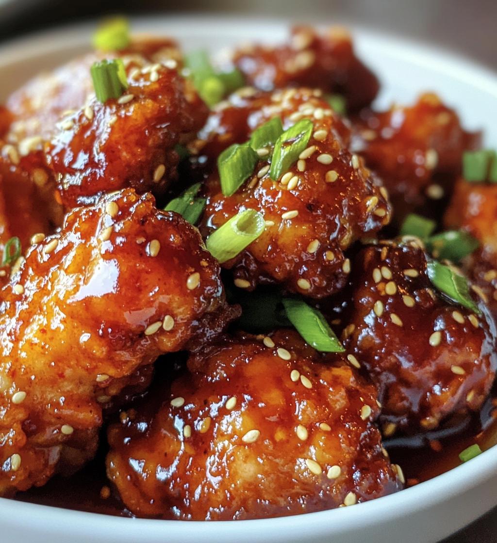 Sticky Honey Gochujang Chicken: Sweet, Spicy, and Crispy Goodness - detail 1