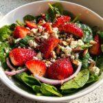 Strawberry Spinach Salad with Poppy Seed Dressing