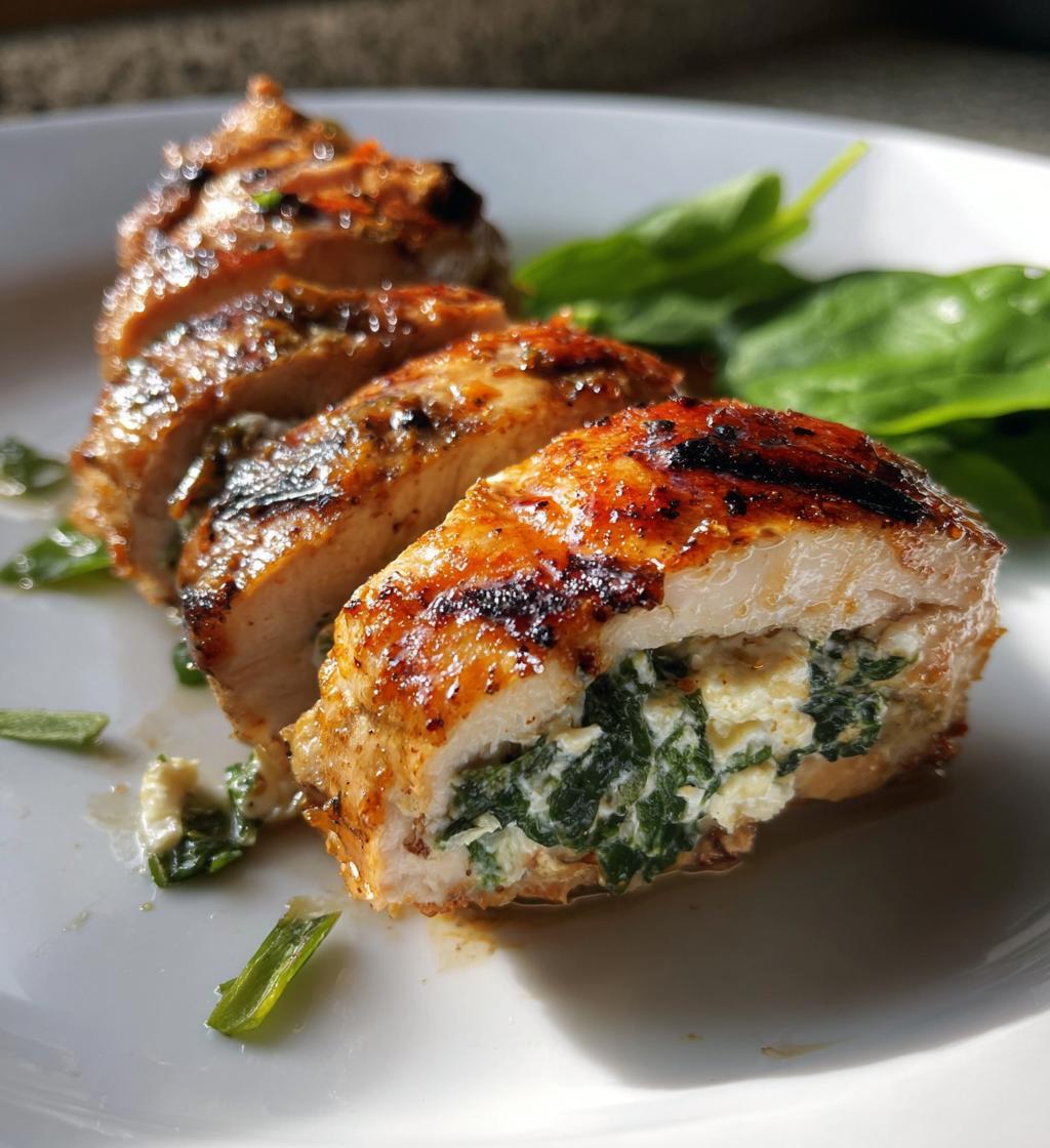 THE BEST RECIPE for Rolled Chicken With Feta & Spinach Download. - Etsy