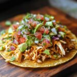 Tasty Rotisserie Chicken Tostadas