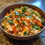 Thai Chicken Salad with Peanut Dressing Recipe for Easy Meals
