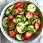 This Cucumber Strawberry Salad