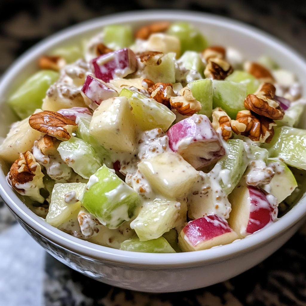 Waldorf Salad (modern variation) - detail 1