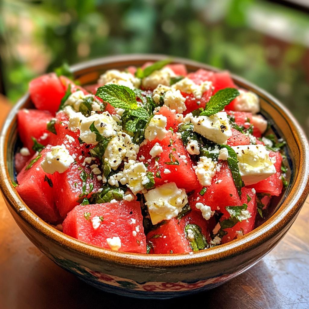 Watermelon, Feta & Mint Salad - detail 1