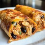 baked chicken burritos recipe