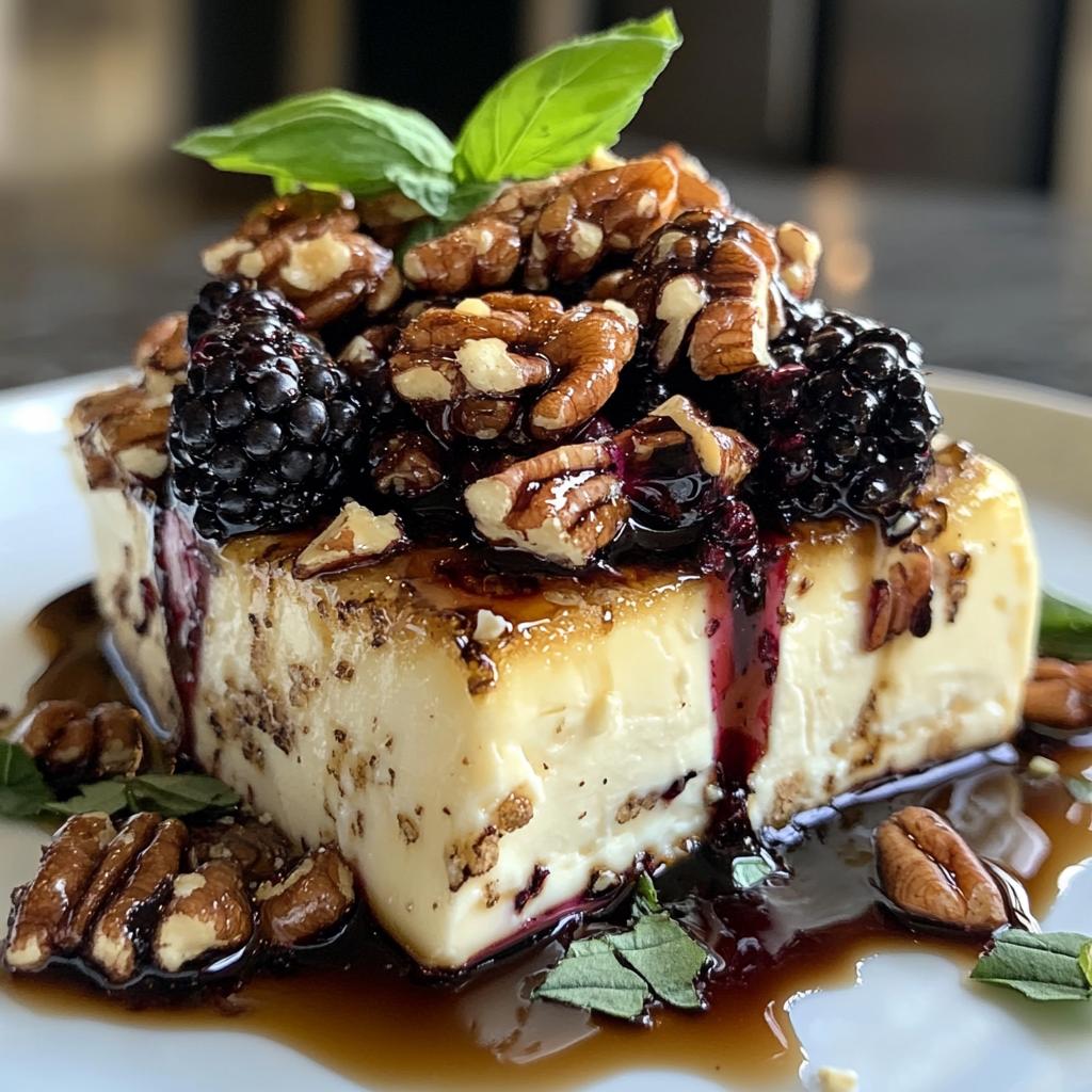 balsamic glazed blackberry basil brie candied pecans