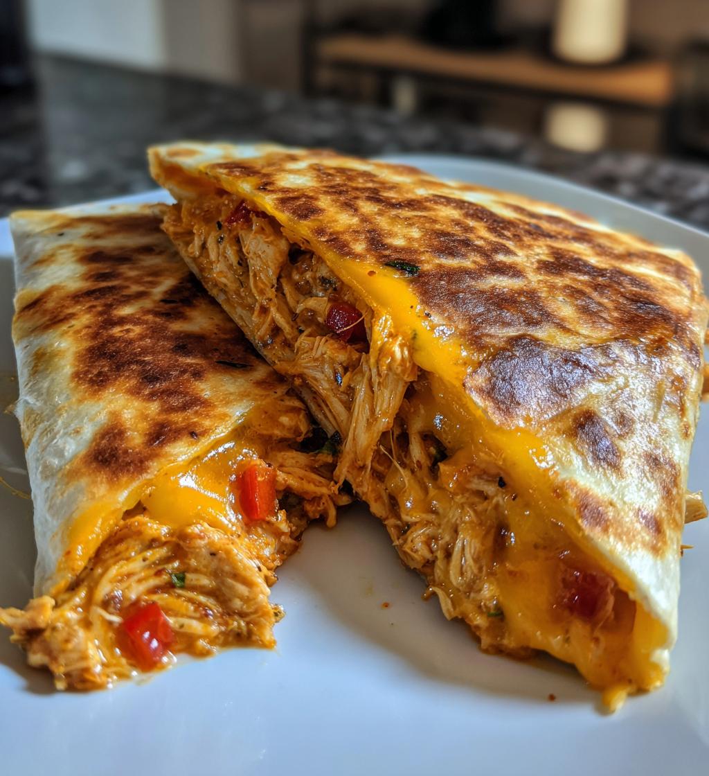cheesy chicken quesadillas recipe