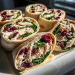 chicken cranberry pinwheels recipe