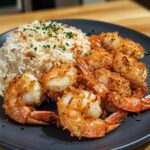 coconut crisp shrimp springy rice recipe