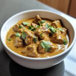 creamy lamb korma cashew puree aromatic spices