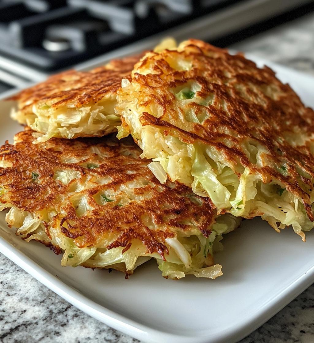 crispy cabbage pancake recipe