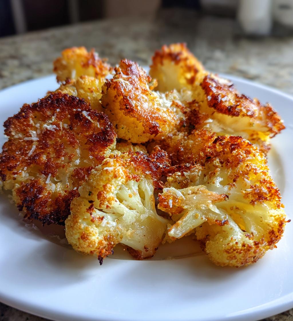 crispy parmesan raasted cailiflowr - detail 1