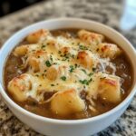 french onion gnocchi soup recipe
