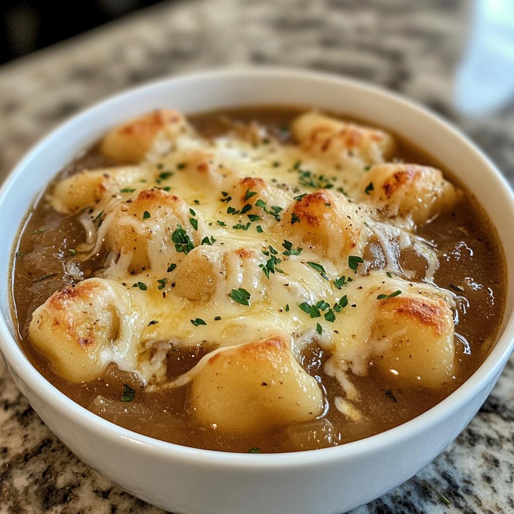 french onion gnocchi soup recipe