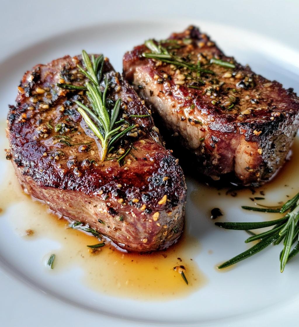garlic butter lamb chops recipe