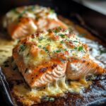 gourmet mozzarella shrimp stuffed salmon fillets