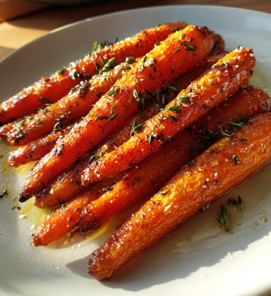 roasted carrots 🧡