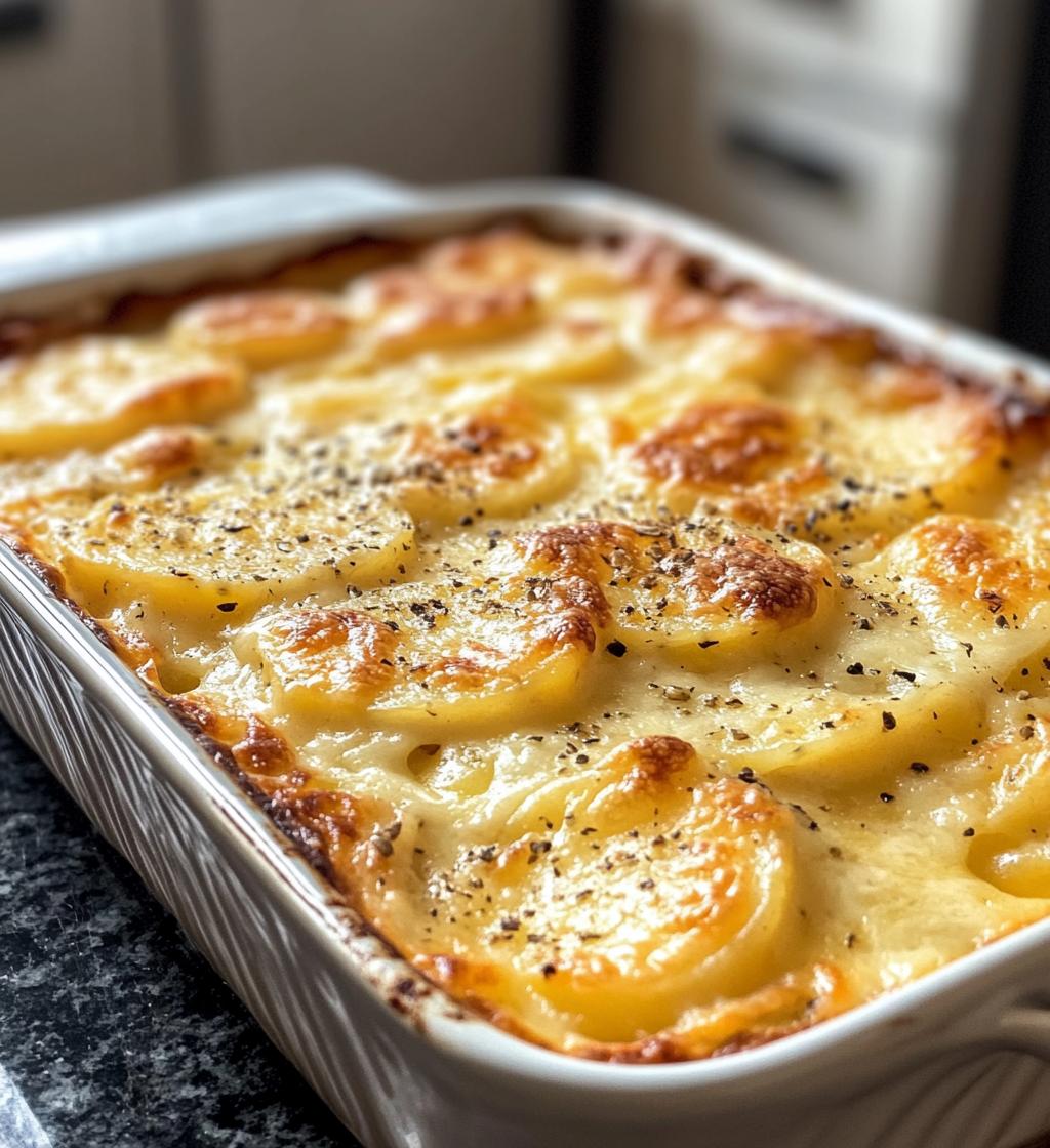 scalloped potatoes gruyere cheddar recipe