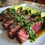 skirt steak avocado chimichurri