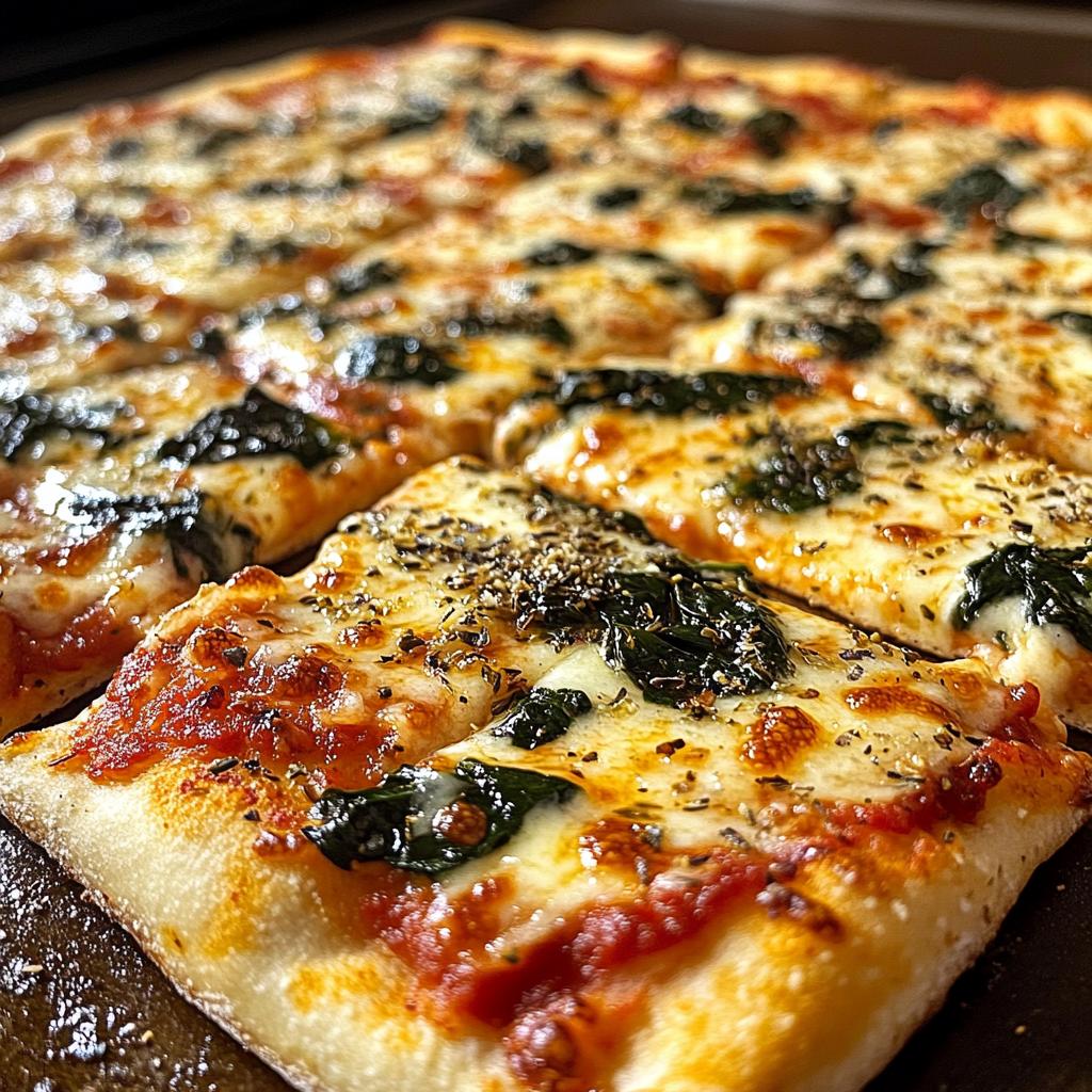 smoked mozzarella spinach pizza recipe