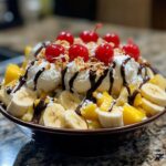 tropical banana split recipe