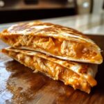 20-Minute Buffalo Chicken Quesadillas: Easy, Cheesy & Spicy!