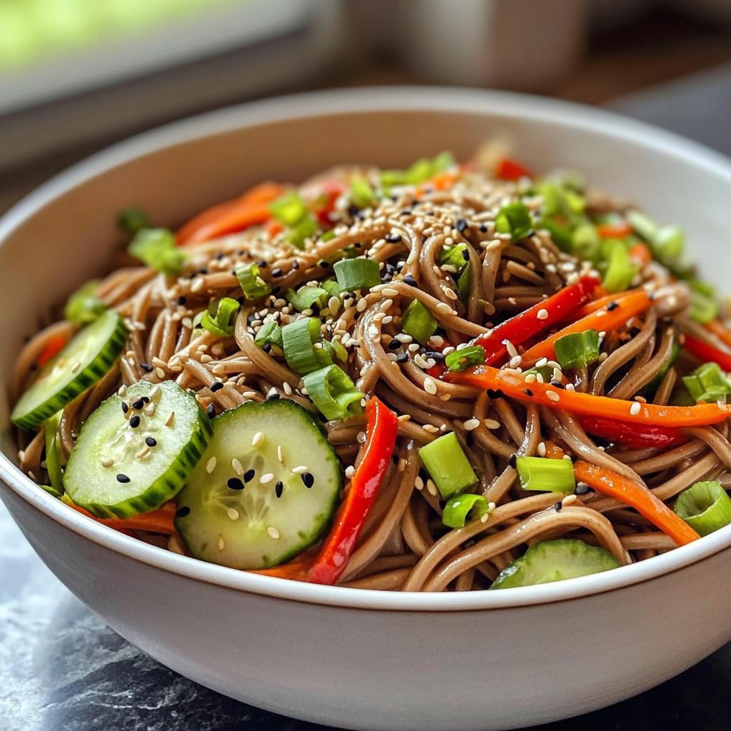 20-Minute Soba Noodle Salad Recipe